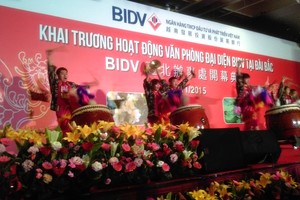 Lễ khai trương hoạt động Văn phòng đại diện BIDV tại Đài Bắc - Đài Loan ngày 23/11/2015