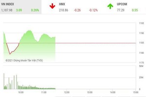 Giao dịch chứng khoán sáng 12/1: "Siêu cổ phiếu" ROS dẫn nhịp thị trường