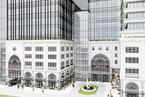 Phối cảnh dự án Khu phức hợp cao cấp trên 'đất vàng' Khách sạn Kim Liên do Thaiholdings 'bắt tay' Samsung triển khai 