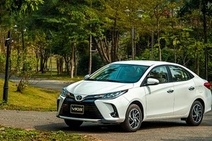 Toyota Vios đứng ở vị trí thứ hai với doanh số 2.014 xe (ảnh minh họa)