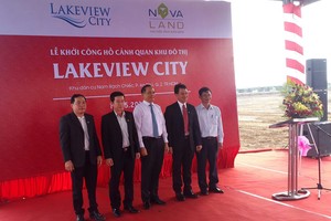 Novaland xây hồ cảnh quan lớn nhất khu Đông trong Dự án Lakeview City 