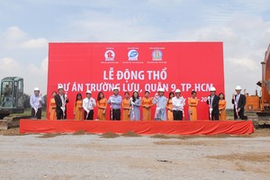 Kim Oanh Group động thổ dự án khu dân cư Trường Lưu, quận 9