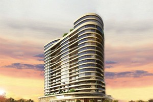 Watermark khai trương căn hộ mẫu