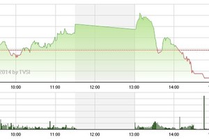 Phiên giao dịch chiều 27/2: Lại bị "úp sọt"