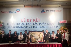 VietinBank sẽ tài trợ 20 ngàn tỷ đồng cho Đất Xanh 