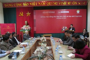 Generali trao thêm 20 suất học bổng tại Hải Dương