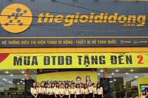 MWG lãi ròng 165 tỷ đồng trong 2 tháng đầu năm 2015