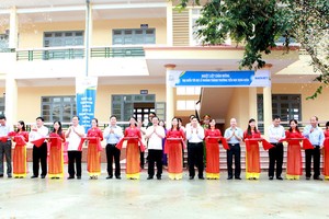 Tập đoàn Bảo Việt tiến hành bàn giao công trình xây dựng trường Tiểu học Định Biên, Thái Nguyên