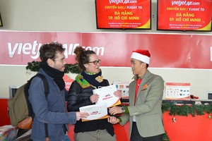 Mở hộp quà khổng lồ, đón Giáng sinh và năm mới an lành cùng Vietjet