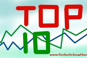 Top 10 cổ phiếu tăng/giảm mạnh nhất tuần: ROS vẫn tiếp tục tăng nóng