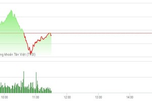 Phiên sáng 1/3: Áp lực bán tăng mạnh, hàng trăm mã quay đầu giảm giá