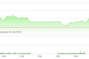 Phiên chiều 24/3: Nhóm cổ phiếu chứng khoán dậy sóng