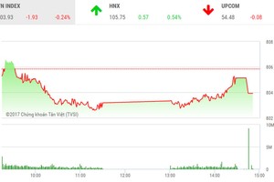Phiên chiều 21/9: VN-Index ngậm ngùi nhìn HNX-Index "nhảy múa"