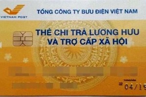 Hà Nội đã phát hành thí điểm 15.964 Thẻ chi trả lương hưu và trợ cấp BHXH