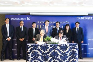 Deutsche Bank cung cấp khoản vay trị giá 100 triệu USD cho FE CREDIT