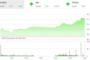 Phiên chiều 19/11: VIC bất ngờ khởi sắc, VN-Index "bay cao"