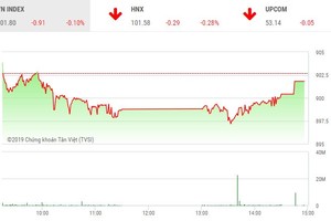 Phiên chiều 14/1: Trụ “hồi phục” VN-Index bảo toàn mốc 900 điểm