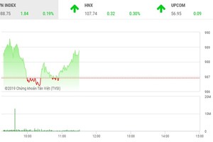 Phiên sáng 5/4: Cổ phiếu vừa và nhỏ tiếp tục tạo sóng