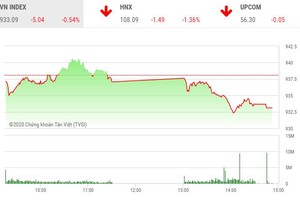 Phiên chiều 21/2: Lực bán gia tăng, thị trường đỏ lửa