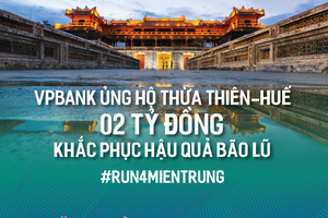 VPBank ủng hộ 2 tỷ đồng cho nhân dân Thừa Thiên Huế khắc phục khó khăn do bão lũ 