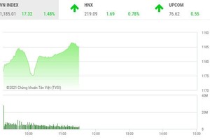 Giao dịch chứng khoán sáng 11/1: Tiền rút khỏi cổ phiếu ngân hàng
