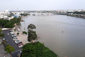 Một góc thành phố Cần Thơ. Ảnh Hoàng Nghị