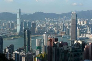 Văn phòng cho thuê ở Hong Kong (Trung Quốc) "đắt hàng". Ảnh: Internet.