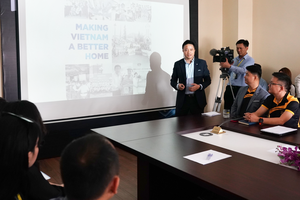 Saint-Gobain Việt Nam ra mắt trần Vĩnh Tường siêu bảo vệ - thanh lọc không khí 