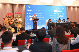 Ông Nguyễn Thanh Quyền, Thành viên HĐQT - Tổng giám đốc Thắng Lợi Group phát biểu tại Đại hội