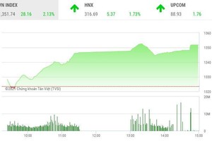 Giao dịch chứng khoán chiều 11/6: Xanh bát ngát, thị trường như chưa từng có bão giông