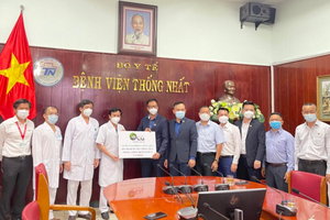 Bamboo Capital (BCG) ủng hộ 2 tỷ đồng cho công tác phòng chống dịch Covid-19 của bệnh viện Thống Nhất