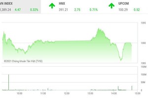 Giao dịch chứng khoán chiều 22/10: Thị trường phân hóa mạnh, cổ phiếu than lại "bùng cháy"