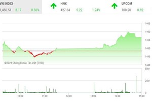 Giao dịch chứng khoán chiều 5/11: Dòng tiền lan tỏa, VN-Index tăng tốc