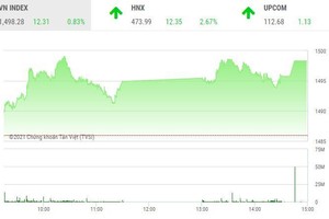 Giao dịch chứng khoán phiên chốt năm 31/12: Chào 2022, tưng bừng hơn