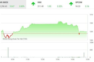 Giao dịch chứng khoán chiều 6/6: Xanh vỏ đỏ lòng