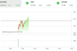 Giao dịch chứng khoán sáng 9/12: Thị trường giằng co, NVL và HPX tiếp tục bị bán tháo