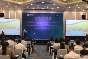 Ông Nguyễn Minh Cường, Chuyên gia kinh tế trưởng ADB phát biểu khai mạc sự kiện