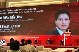 Ông Phạm Tiến Dũng, Phó Thống đốc NHNN Việt Nam phát biểu tại Hội thảo
