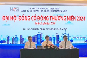 ĐHĐCĐ Hoá chất Cơ bản Miền Nam (CSV): Hoàn tất di dời 3 nhà máy về Nhơn Trạch vào cuối 2029