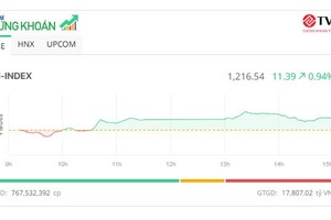 Thị trường tăng điểm, "họ" Viettel ngược dòng giảm mạnh