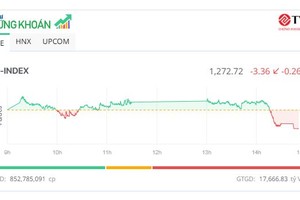 Bluechip “níu chân” thị trường, cổ phiếu vừa và nhỏ giao dịch bùng nổ