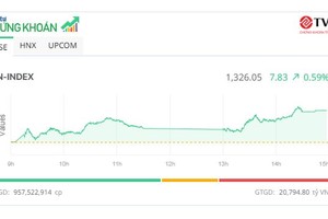 Cổ phiếu họ Vingroup khởi sắc, VN-Index tiếp tục bứt tốc