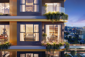 Thiết kế vườn treo là điểm nổi bật của dự án The Infinity