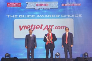 Vietjet được vinh danh “Hãng hàng không tiên phong” tại The Guide Awards 19