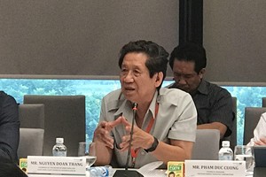 Ông Nguyễn Đoàn Thăng Chủ tịch HĐQT kiêm Tổng giám đốc Công ty cổ phần Bóng đèn phích nước Rạng Đông chia sẻ về dự kiến xây dựng nhà máy mới tại Khu công nghệ cao Hòa Lạc