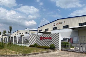 Nhà máy sản xuất lắp ráp xe máy điện của Công ty CP Năng Lượng Sơn Hà (SHE) tại Bắc Ninh.