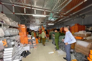 Kho hàng giả nhãn hiệu Hermès “lớn nhất miền Bắc” bị triệt phá tại Nam Định