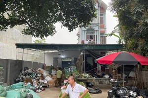 Thêm một kho hàng tiêu dùng nhập lậu và giả mạo nhãn hiệu bị lật tẩy tại Ba Vì, Hà Nội