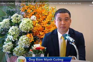 Ông Đàm Mạnh Cường, Tổng giám đốc TDH xin từ nhiệm từ 10/4.