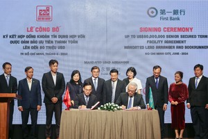 Tập đoàn Sao Mai Group và Ngân hàng First Commercial Bank ký kết hợp tác.